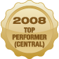 2008 Top Performer Central Canada 2008 Top Performer Central Canada