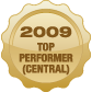 2009 Top Performer Central Canada 2009 Top Performer Central Canada
