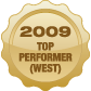 2009 Top Performer Western Canada 2009 Top Performer Western Canada