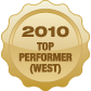 2010 Top Performer Western Canada 2010 Top Performer Western Canada