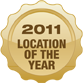 2011 Location of the Year 2011 Location of the Year